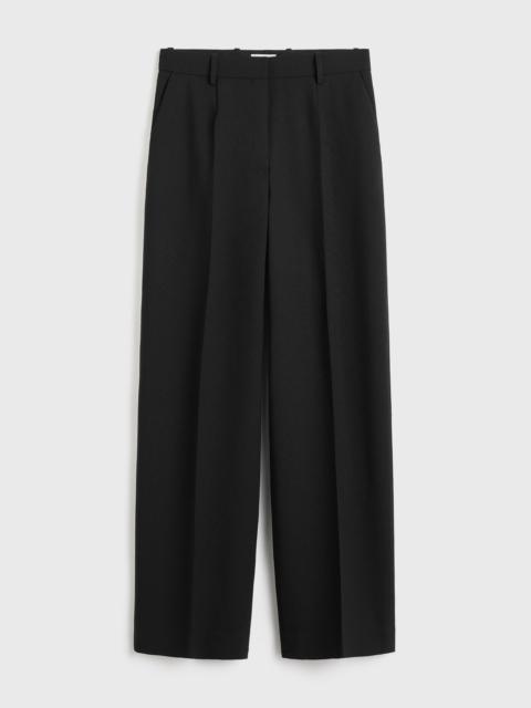 TOTEME Wide tailored trousers black