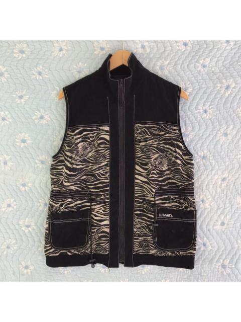 Other Designers Other - (B104). ZEBRA ART PRINT VEST