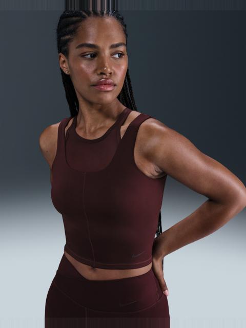 Nike Nike One Fitted Women's Dri-FIT Cropped Tank Top