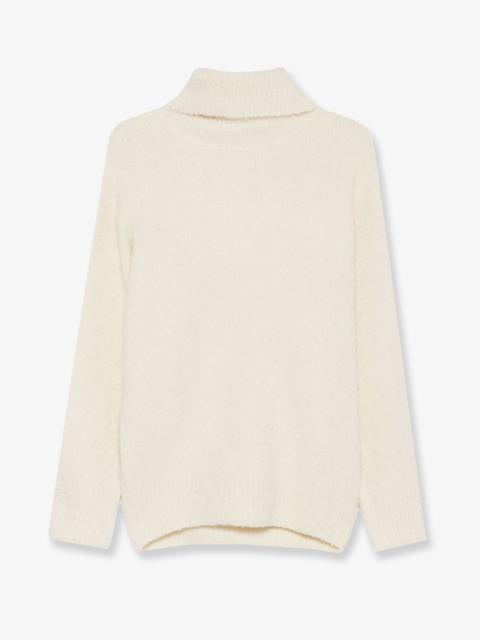 TOTEME Toteme Bouclé Alpaca Blend Turtleneck