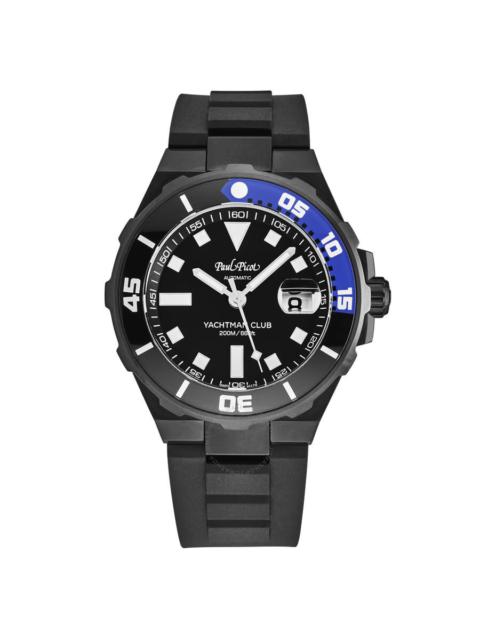 Other Designers Paul Picot Yachtmanclub Automatic Black Dial Men's Watch P1251N.NB.3614CM001