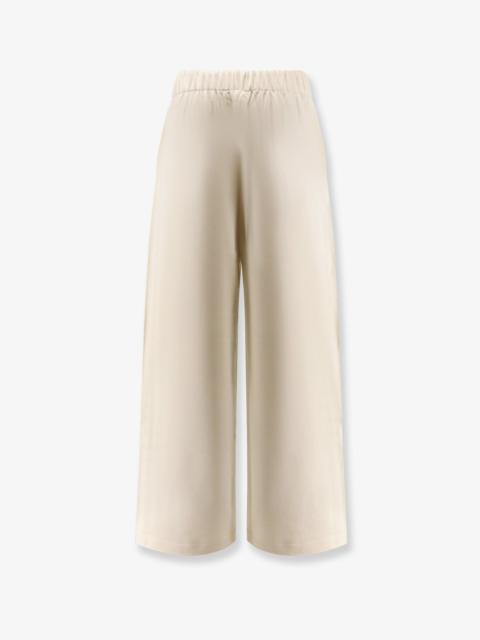 Max Mara Max Mara Filovia Jogger Silk And Cotton Trousers
