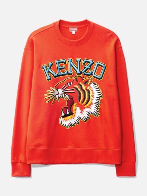 KENZO VARSITY JUNGLE TIGER EMBROIDERED SWEATSHIRT