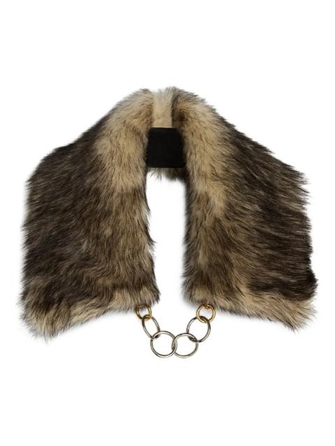 Jil Sander Jil Sander Long Haired Shearling Collar Cremino