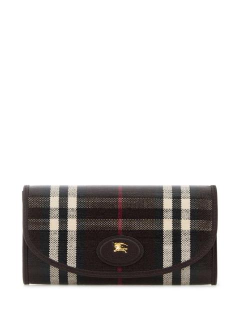 Burberry Burberry Women Printed Canvas Wallet