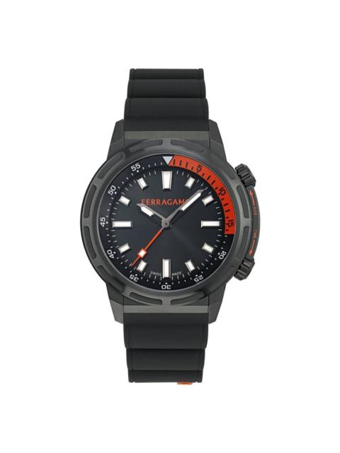 FERRAGAMO Ferragamo Sport Quartz Black Dial Men's Watch SFJA00224