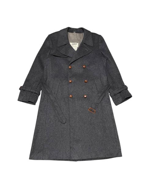 Other Designers Designer - Vintage Micheli Sport Coats Wool Long Coat Gimbels