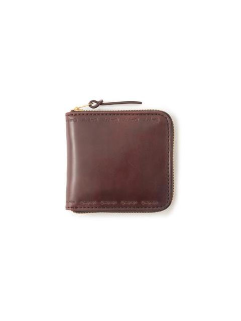visvim LEATHER BI-FOLD (CORDOVAN) DK.BROWN
