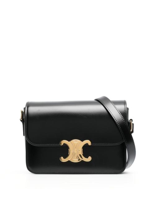 CELINE Celine Women Triomphe Teen Leather Crossbody Bag