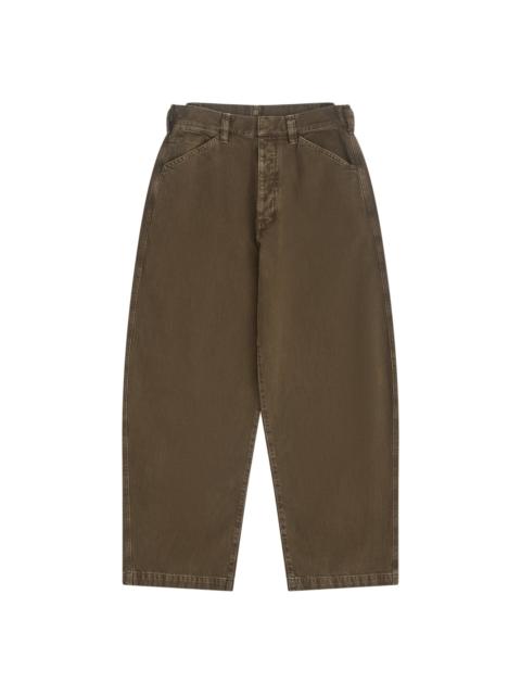 Lemaire MAXI WORKWEAR PANTS (MOSS GREEN)