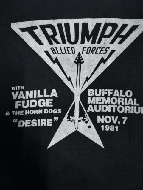 Other Designers Rock Band - Triumph Allied Forces Tour Band Tee Heavy Metal Sepultura