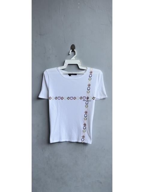 Salvatore Ferragamo Logo Jeweled Shirt