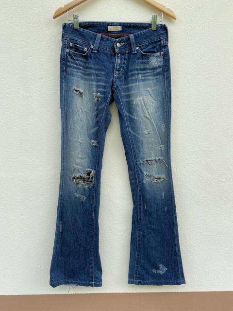 Other Designers Vanquish - VANQUISH Distressed Painter Bootcuts Jeans