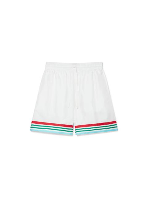 CASABLANCA Casa Way World Series Silk Shorts | Casablanca Paris