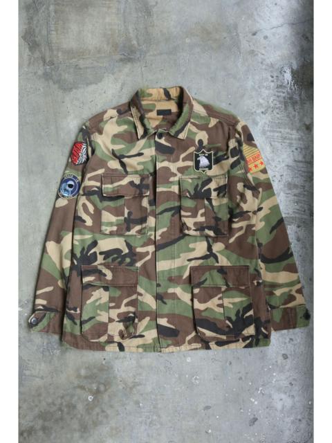 SAINT LAURENT Saint Laurent Paris - HS - S/S 16 - Camo Military Jacket