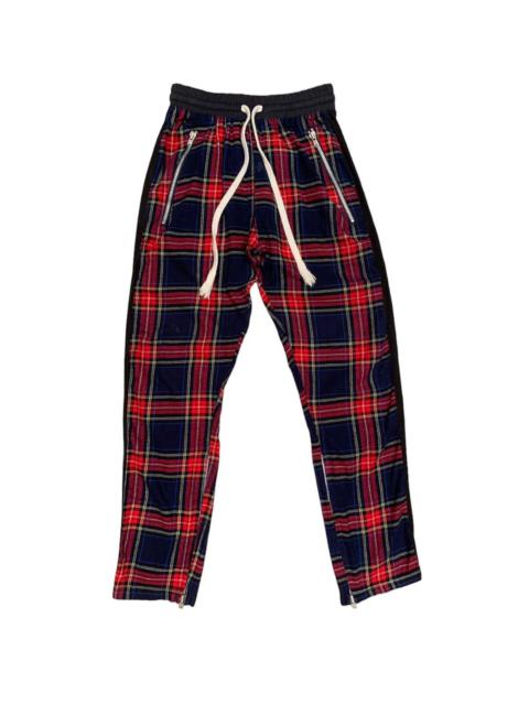 Other Designers Designer × Japanese Brand × Seditionaries - CRAY TOKYO Red Tartan (riri Zipper) Jogger Pants