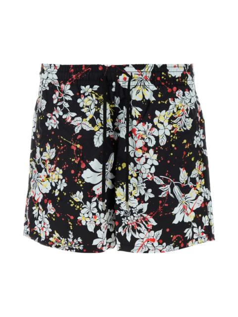 Palm Angels Printed Nylon Palm Angels X Vilebrequin Swimming Shorts
