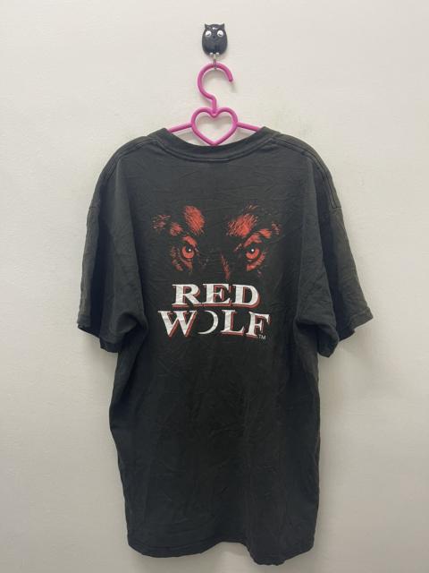 Other Designers Rare Vintage RED WOLF Promo Thrashed Tee