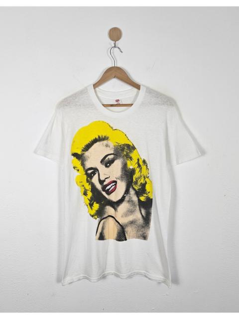 Other Designers Vintage Marilyn Monroe 80s pop art print shirt