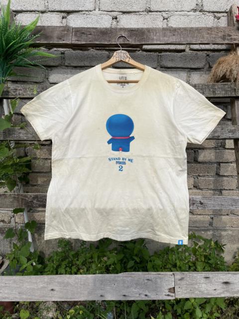 Other Designers Uniqlo - Uniqlo X Doraemon Stand By Me Big Logo Tee Japan