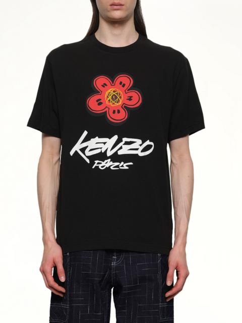 KENZO Kenzo Futura Classic T-Shirt in Black