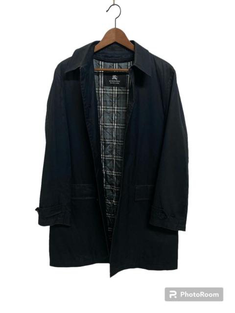 Burberry Black Label Single Breasted Trench Coat Jacket