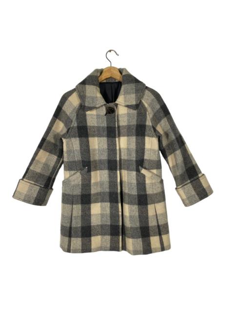 Other Designers Vintage Hysteric Glamour Plaid Wool Button Jacket S Size