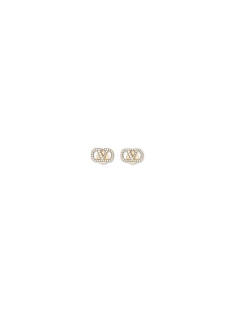 Valentino Valentino Garavani VLogo Signature Earrings Gold