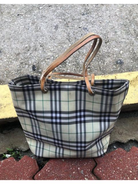 Other Designers Burberry × Burberry Prorsum - Burberry classic check handbag small Made in Italy leather