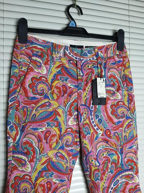 Other Designers (NWT) JAPANESE BRAND "INED"FLORAL 3/4 COTTON PANTS
