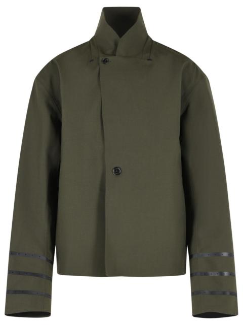 COPERNI Coperni 'Technical' Green Wool Blend Jacket Women