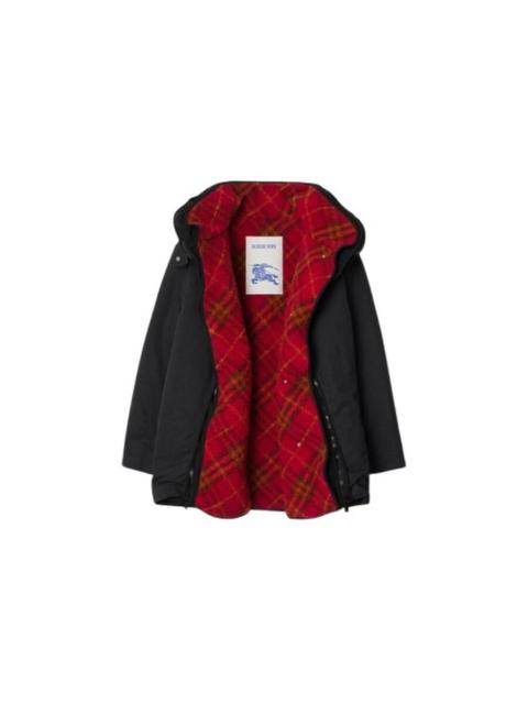 Burberry Burberry Womens Detachable Warmer Cotton Parka
