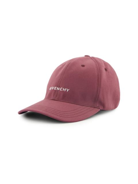 logo-embroidered baseball cap