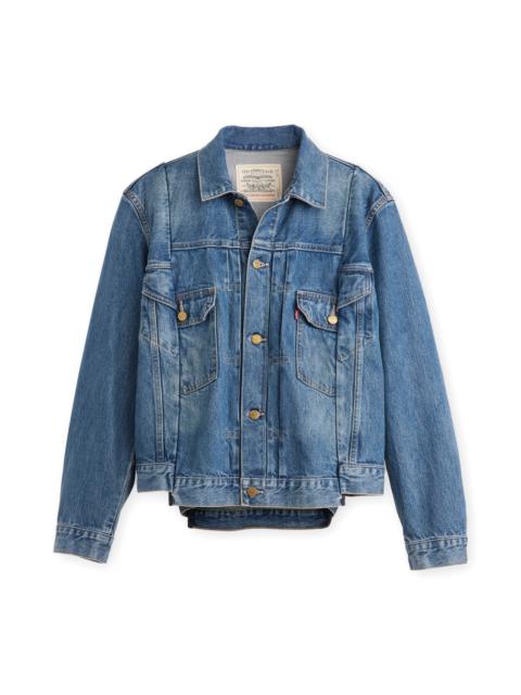 sacai Sacai Gender Inclusive Levi's® Denim Jacket in Blue at Nordstrom
