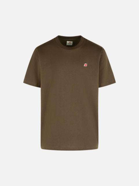 New Balance YELLOW COTTON T-SHIRT