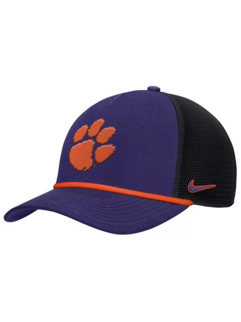 Nike Nike Adult Clemson Tigers New Orchid Rope Adjustable Trucker Hat