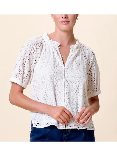 Cleobella KATE BLOUSE | IVORY