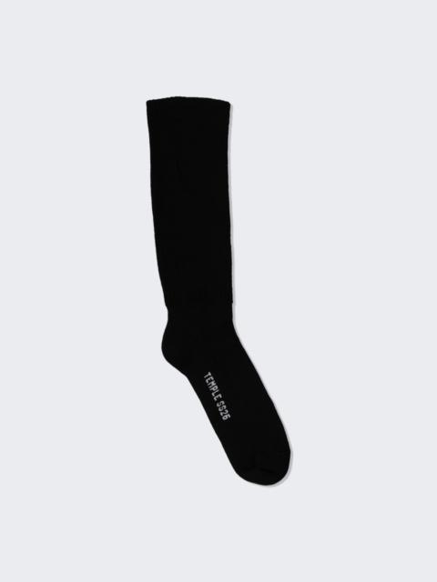 Rick Owens Mid-calf Temple Socks Black