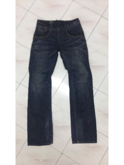 Hysteric Glamour Vintage Redpepper Jean Snake Skin Style Peace Pant