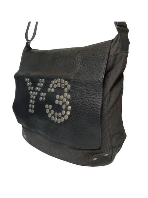 Yohji Yamamoto Yohjiyamamoto x Adidas crossbody bag with stud
