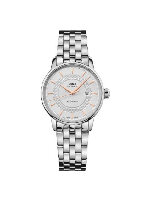 Other Designers Mido Baroncelli Signature Automatic Silver Dial Watch M0372071103101