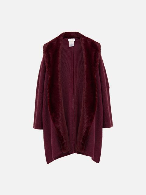 CAMILLA KNIT RELAXED LAYER WITH FAUX FUR