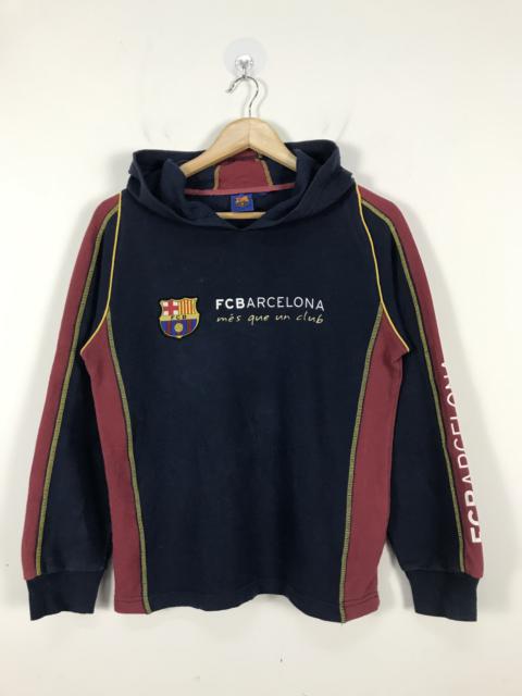 Other Designers Japanese Brand - Vintage F.C Barcelona Hoodie Sweatshirt #2399