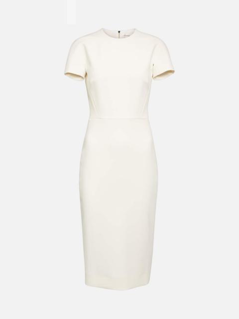 Victoria Beckham Crêpe midi dress