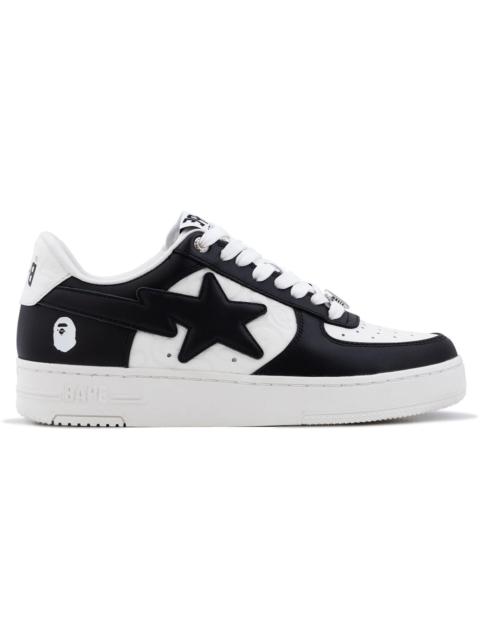 A BATHING APE® A Bathing Ape Bape Sta Low #3 White Black Cloud Camo