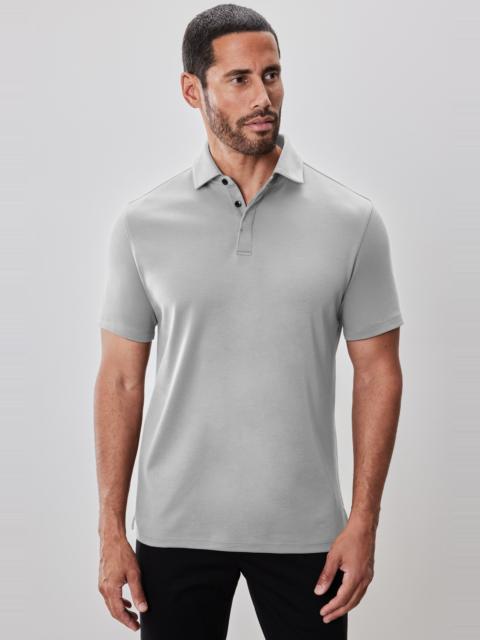 ROBERT BARAKETT The Barakett Covered Placket Polo