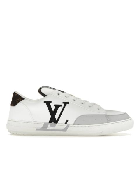 Louis Vuitton Charlie Trainers White Cacoa Brown Black