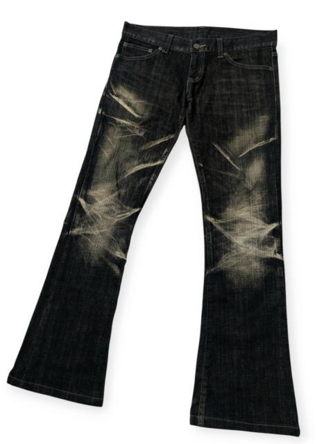 Yohji Yamamoto 💥Tornado Mart Whiskers Super Flared Denim