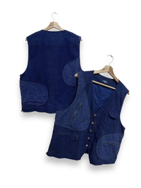 NUMBER (N)INE FYE🔥MORIOKA DYEING TAKIURA Patchwork Kapital Style Vest