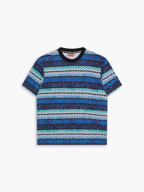 Missoni Printed cotton-jersey T-shirt